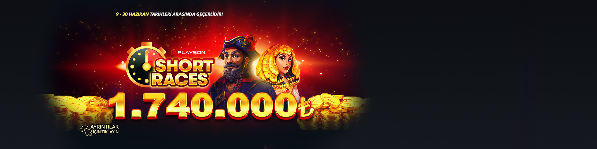 playson sağlayıcı turnuva short races