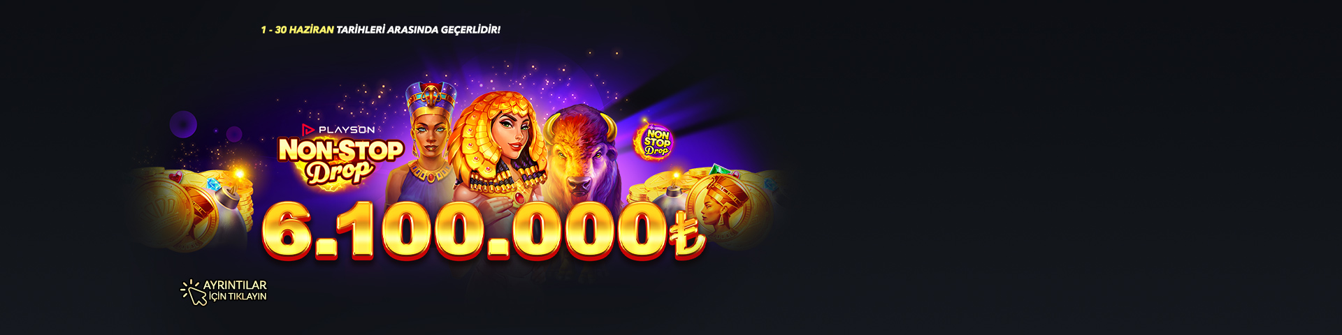 non stop playson sağlayıcı turnuva